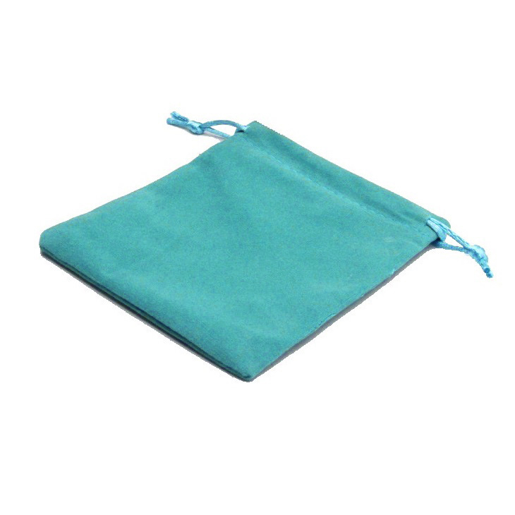 Мешочек замшевый (1) 7х9см, бирюзовый Мешочек замшевый (1) 7х9см, бирюзовый