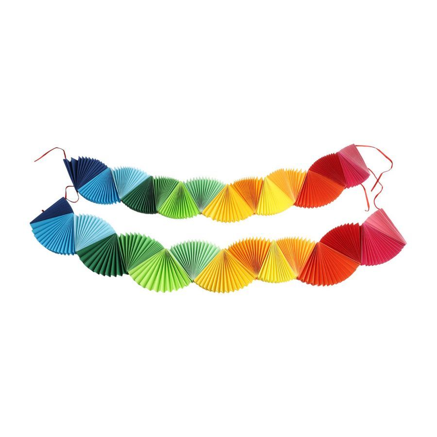Гирлянда "Веера-зигзаг" 170х20 см, №2 Гирлянда "Веера-зигзаг" 170х20 см, №2