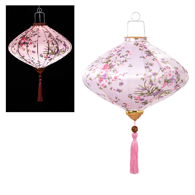 Вьетнамский фонарик 16" Лук светло-розовый 247 Вьетнамский фонарик 16" Лук светло-розовый 247