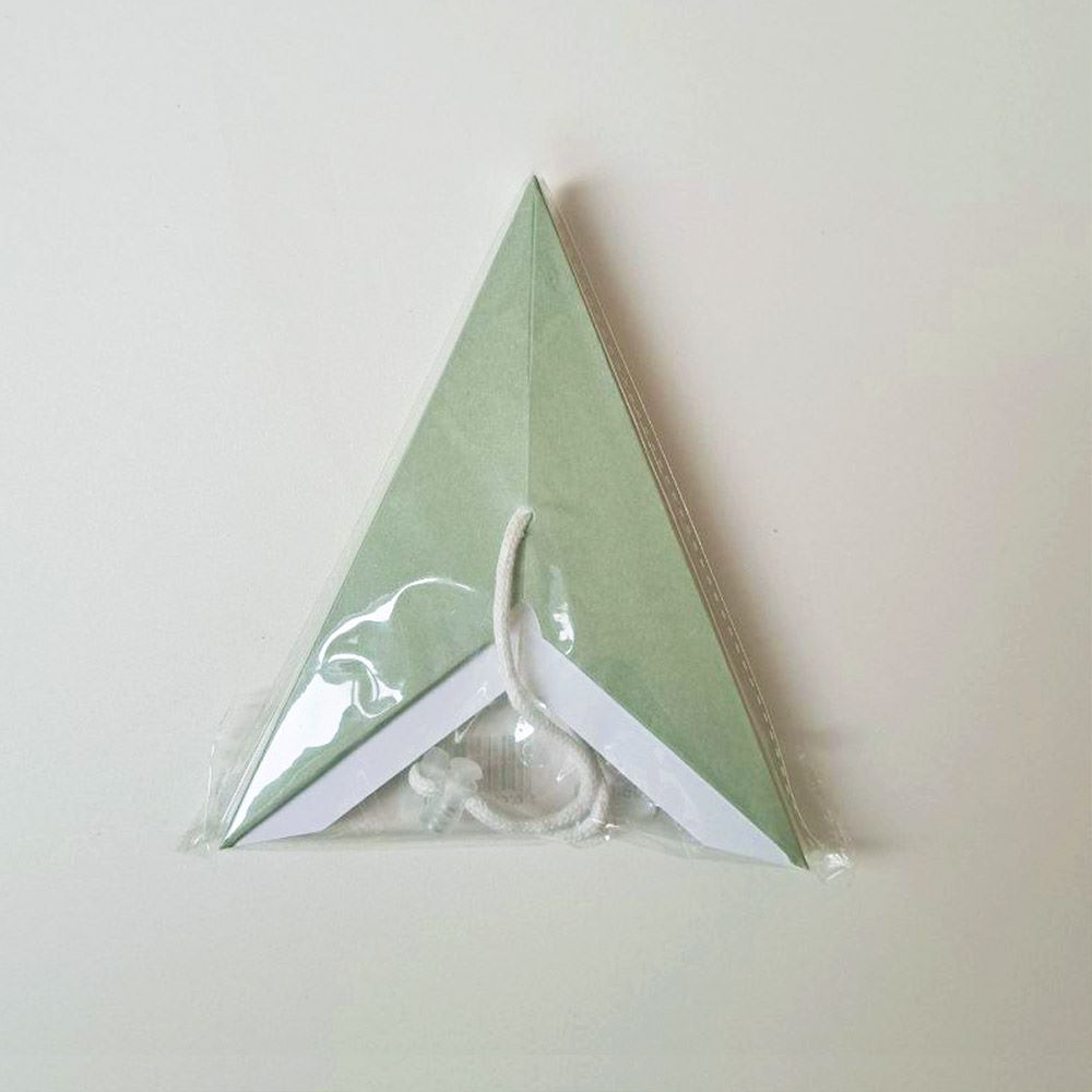 Звезда девятиконечная 30 см, фисташковый Звезда девятиконечная 30 см, фисташковый