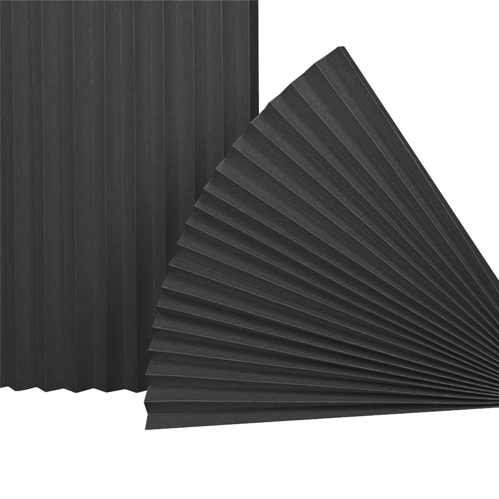 Веер-гармошка 180г/м 100 см, черный Веер-гармошка 180г/м 100 см, черный