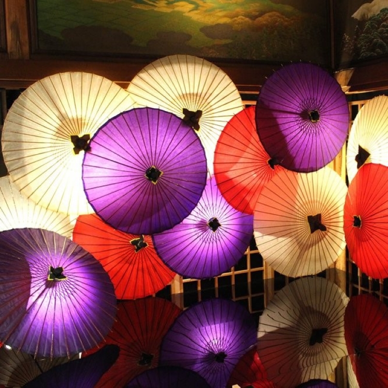 Зонтики китайские как декор