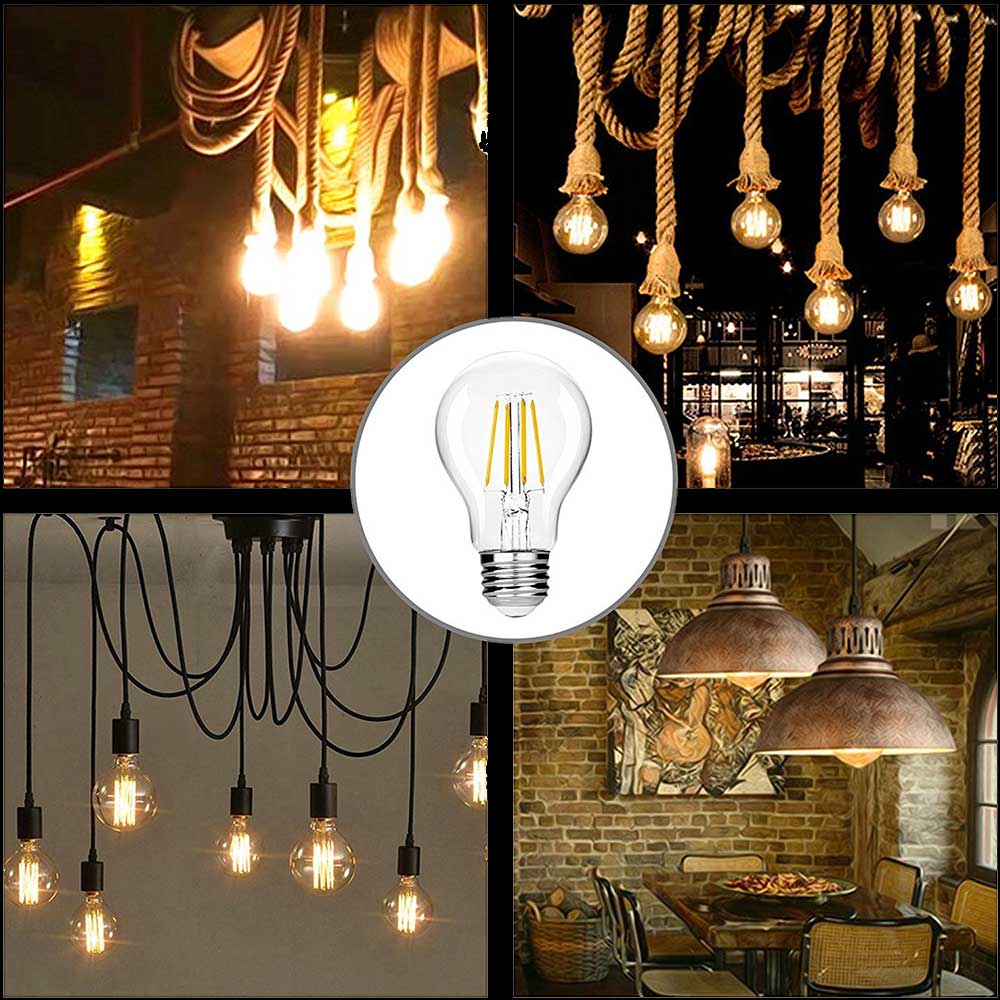 Лампа филаментная G45 E27 W4 K2700 Лампа филаментная G45 E27 W4 K2700