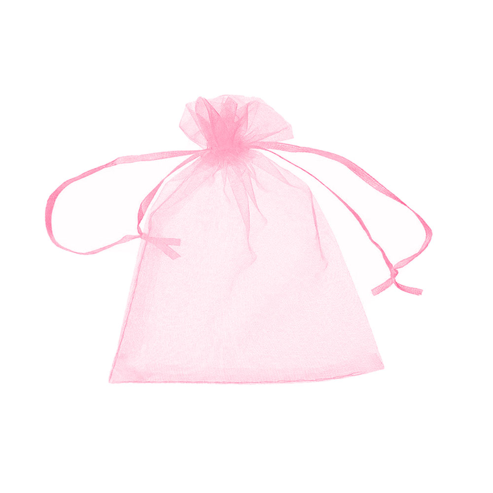 Мешочек из органзы 13 х 16 см светло-розовый  Мешочек из органзы 13 х 16 см светло-розовый
