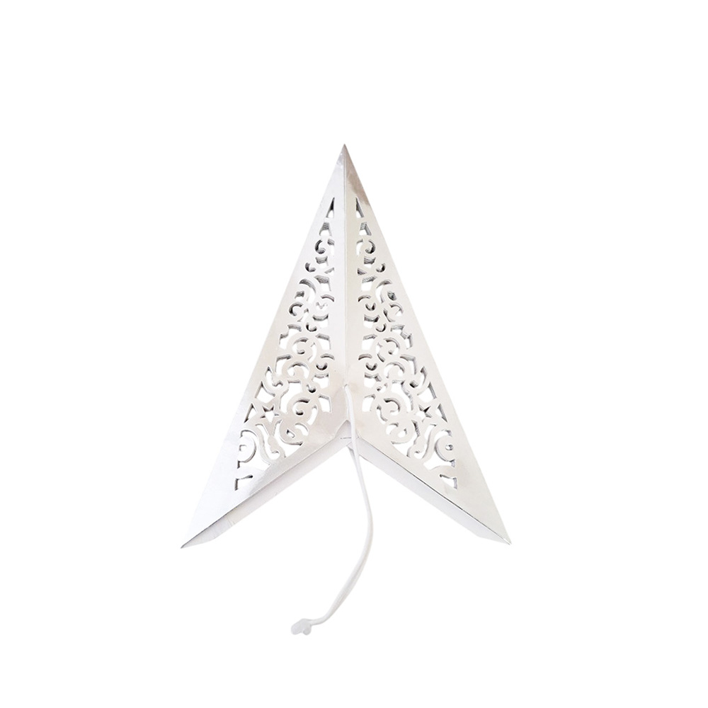 Звезда семиконечная бумажная 75 см Вензель, серебро Звезда семиконечная бумажная 75 см Вензель, серебро