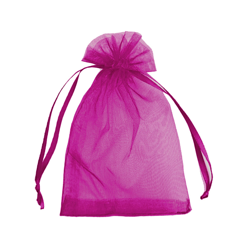 Мешочек из органзы 20 х 30 см малиновый Мешочек из органзы 20 х 30 см малиновый