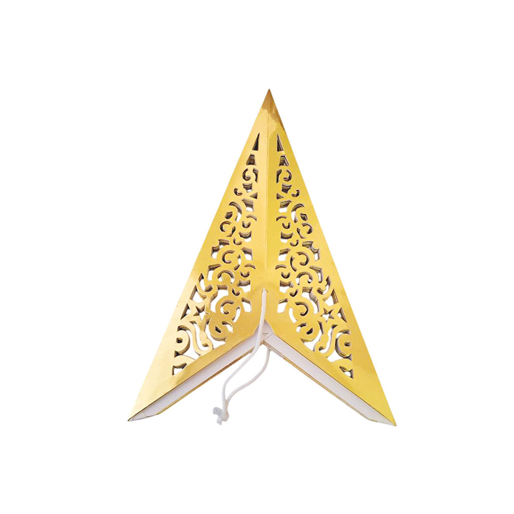 Звезда семиконечная бумажная 75 см Вензель, золото Звезда семиконечная бумажная 75 см Вензель, золото