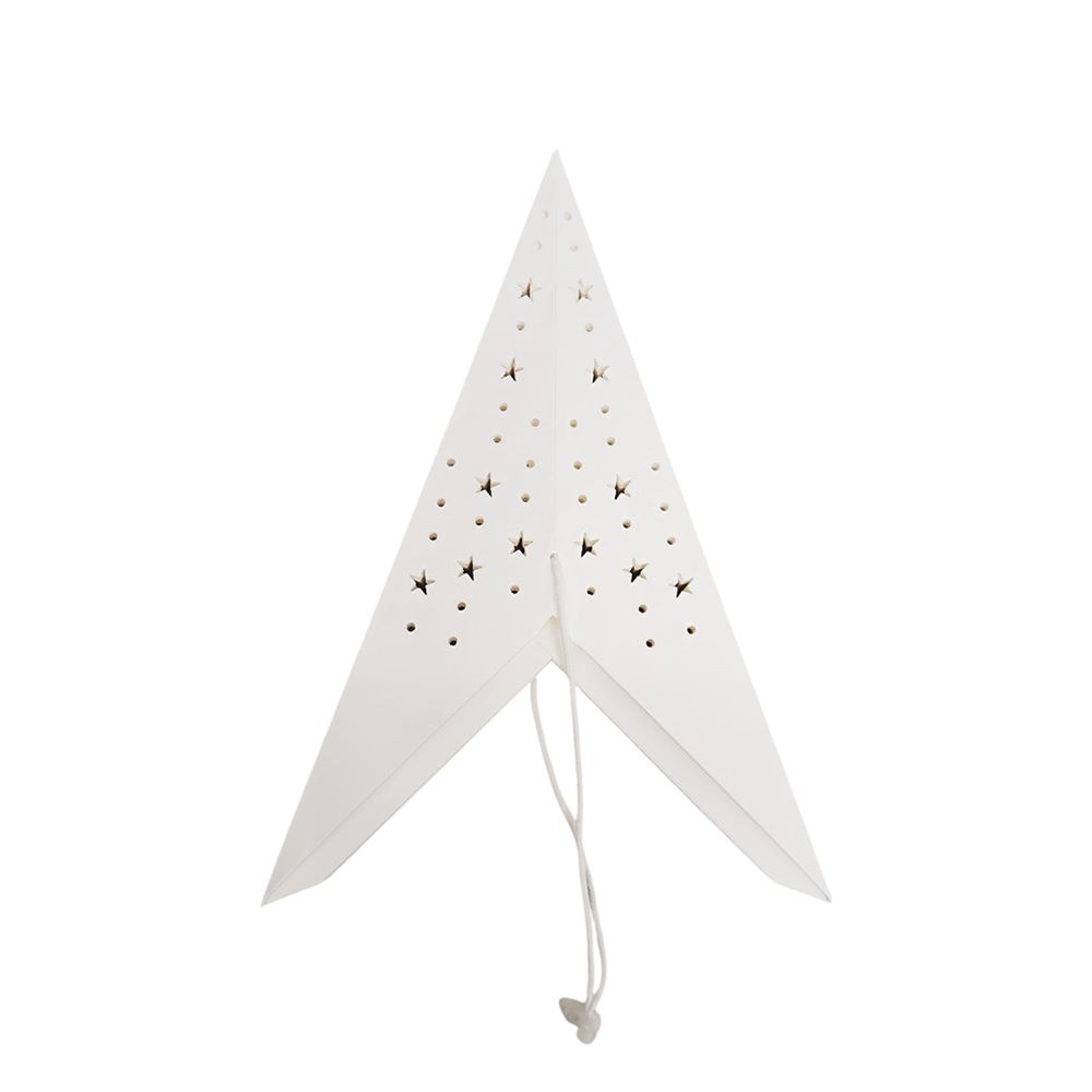 Звезда девятиконечная 75 см, точки и звездочки, белый Звезда девятиконечная 75 см, точки и звездочки, белый
