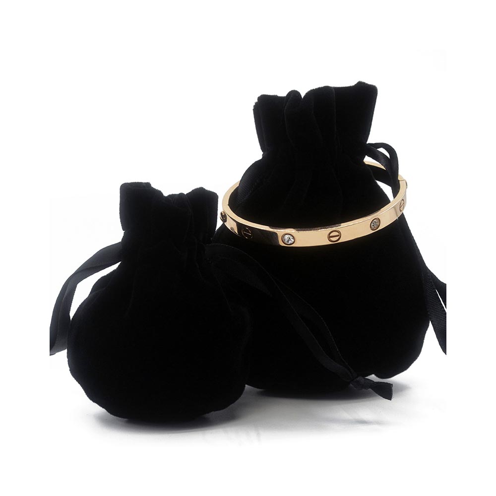 Мешочек велюровый 9,5х12,5 см, черный Мешочек велюровый 9,5х12,5 см, черный