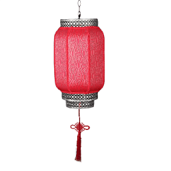 Китайский подвесной фонарь с цоколем 50х30 см, №3