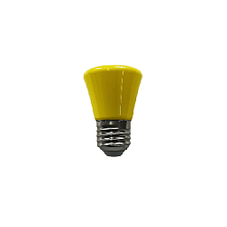 Лампа светодиодная Колокольчик d-45 E27 W3, желтый