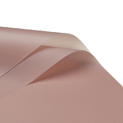 Монохромная матовая плёнка пепельно-розовая  58х58см 20 листов