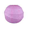 Подвесной фонарик Спираль 25 см розовый
