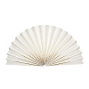 Веер-гармошка 160г/м 20 см, слоновая кость