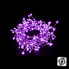 Гирлянда LED Роса-Мишура от сети, 5м х 200 диодов, фиолетовый