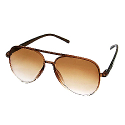 Очки Капельки коричневый+прозрачный №18