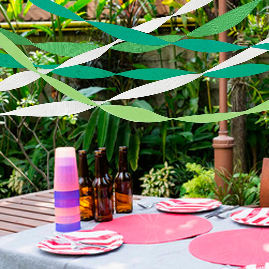 Декор крепированной ленты