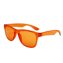 Очки Вайфареры оранжевые, №8