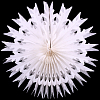 Снежинка обьемная 50 см белый
