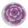 Китайские тканевые зонтики Цветок 82х54см, фиолетовый