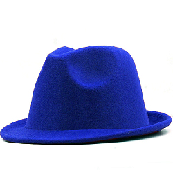 Шляпа Трилби фетровая, синий
