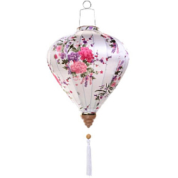 Вьетнамский фонарик 12" Чеснок белый 785