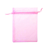 Мешочек из органзы 25 х 30 см розовый 