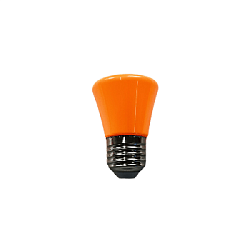Лампа светодиодная Колокольчик d-45 E27 W3, оранжевый