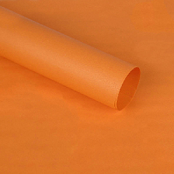 Цветная крафт бумага в листах ярко-оранжевая 55г/м 54х58 см 20 листов